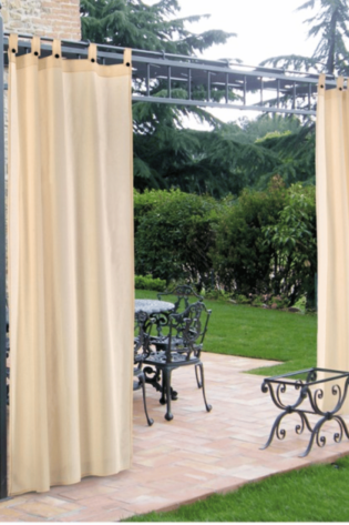 Tenda per Gazebo in Cotone Beige