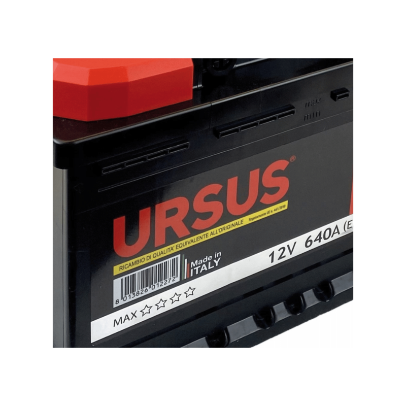 Batteria auto 120 ah 12 V URSUS Made in Italy