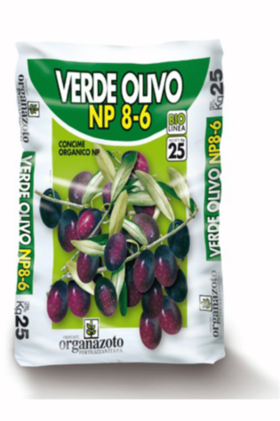 Concime biologico verde olivo 25 kg