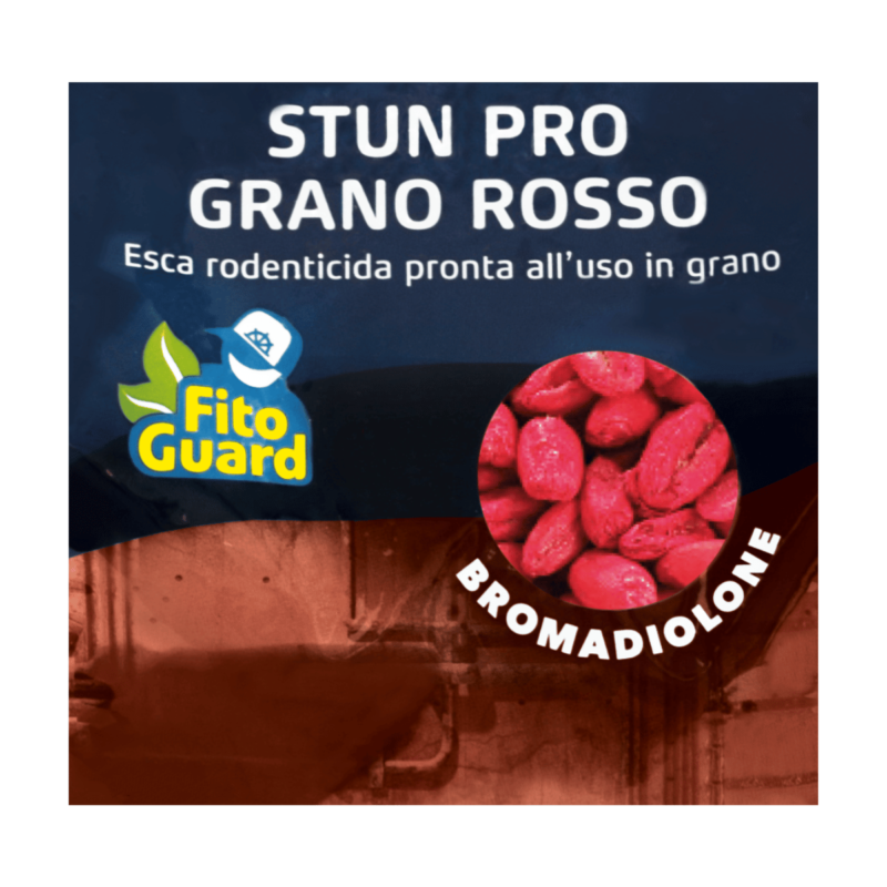 Veleno per topi in grano 1,5 kg