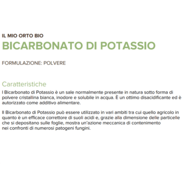 Bicarbonato di potassio in polvere alfaworld