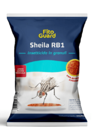 Insetticida mosche moschicida granulare Sheila
