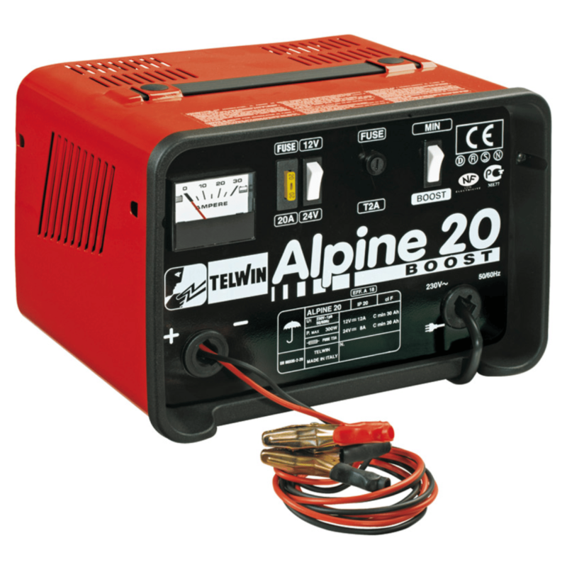 Caricabatterie Alpine 20 Boost 300 W Telwin Alfaworld