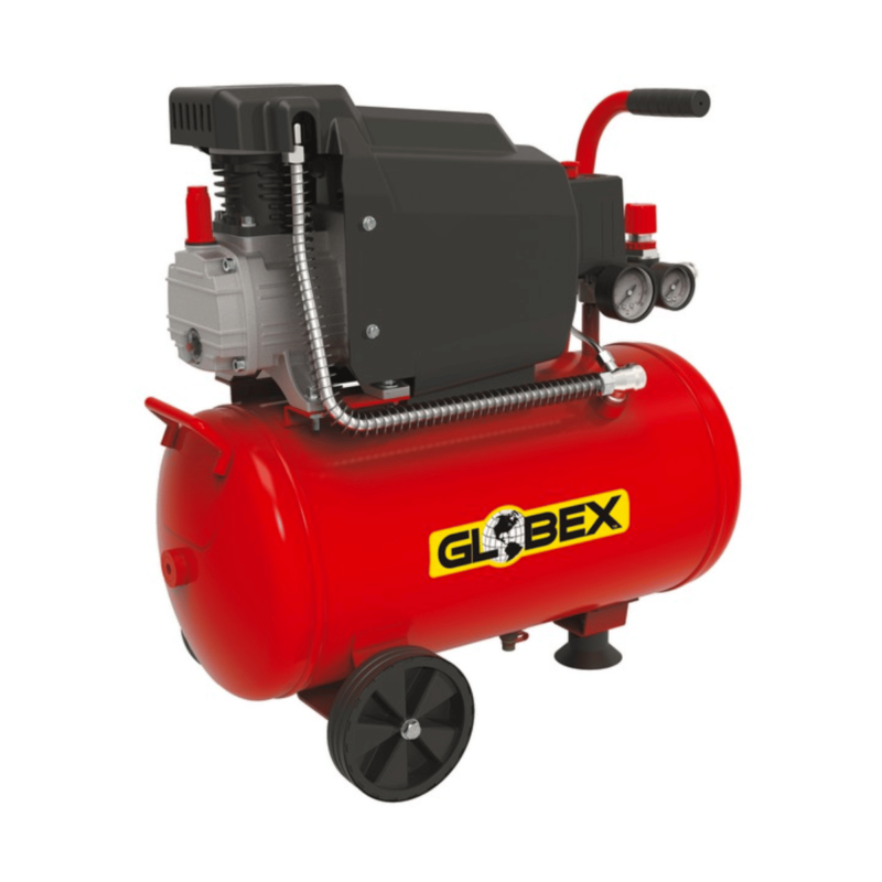 Compressore ad aria 24 litri Globex 1100 W Alfaworld