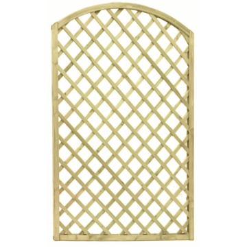 Pannello legno grigliato ad arco Alfaworld