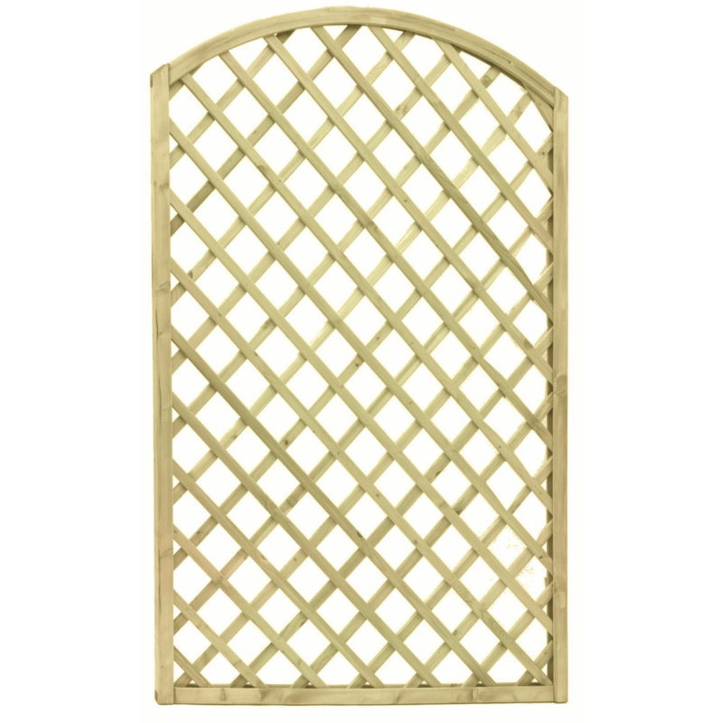 Pannello legno grigliato ad arco Alfaworld