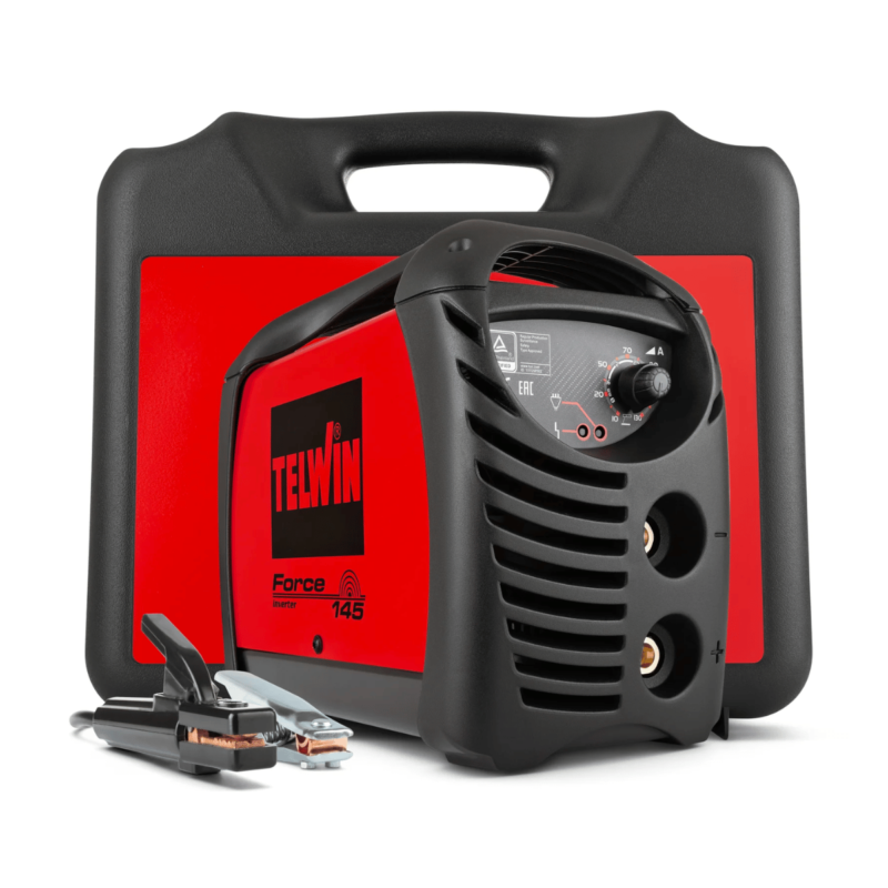 Saldatrice Telwin Force 145 inverter con accessori e valigetta Alfaworld