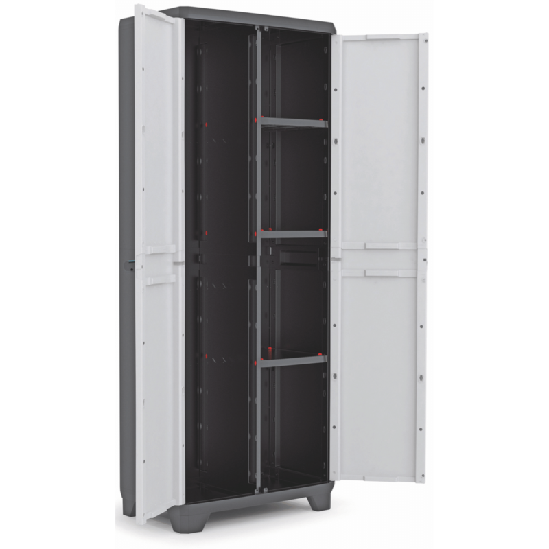Armadio portascope Linear Keter in resina Alfaworld