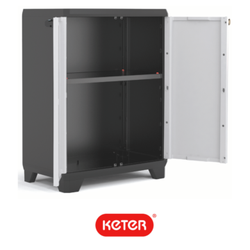 Armadio Keter Basso Linear 1 ripiano Alfaworld