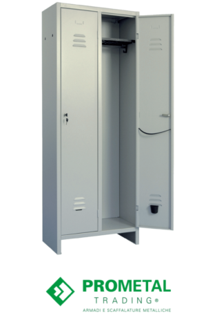 Armadio 2 posti spogliatoio Prometal Alfaworld
