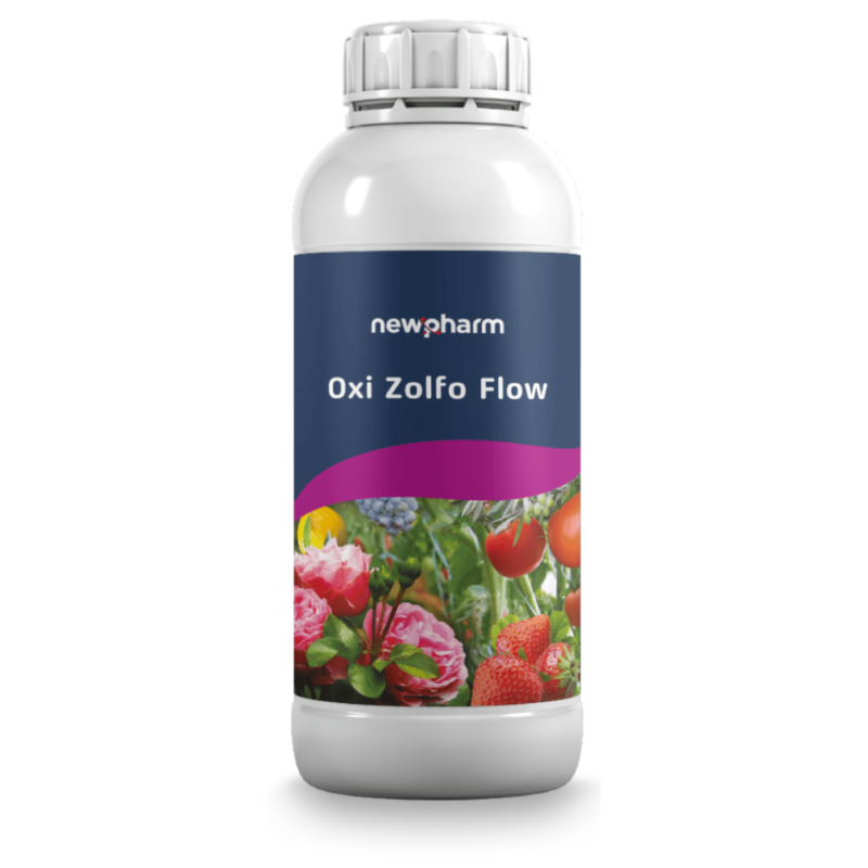 Concime liquido a base di rame e zolfo Oxi Zolfo Flow Newpharm Alfaworld