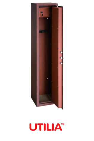 Fuciliera blindata 4 posti in acciaio effetto legno Alfaworld