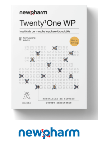 Insetticida per mosche in polvere Twenty one WP Newpharm Alfaworld