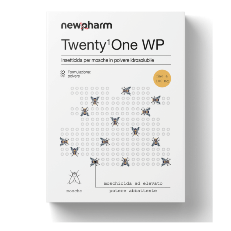 Moschicida in polvere idrosolubile Twenty1 one WP Newpharm Alfaworld