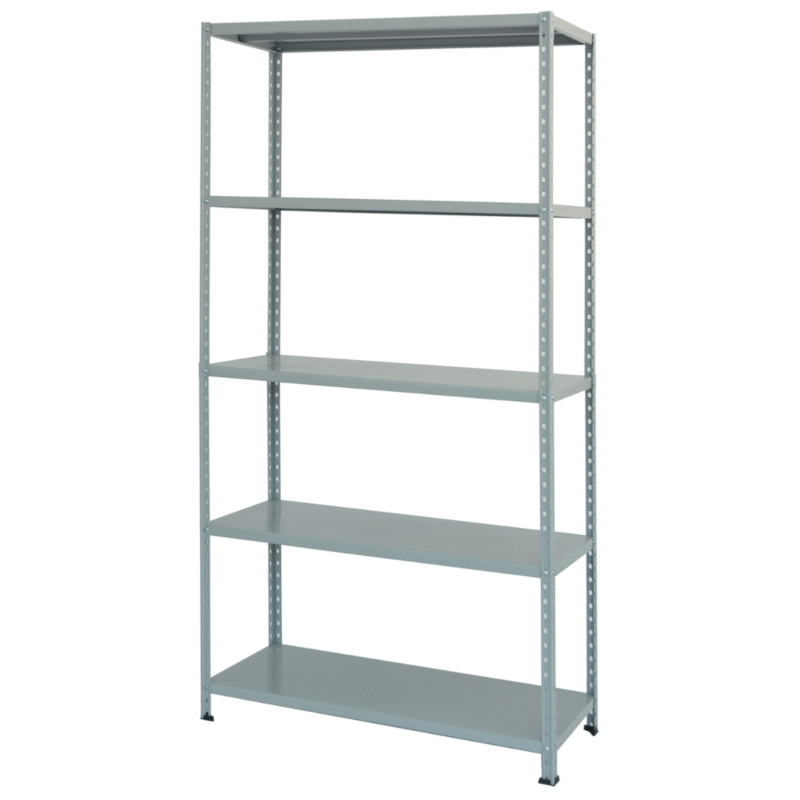 Kit scaffale Prometal con 5 ripiani rinforzato Alfaworld