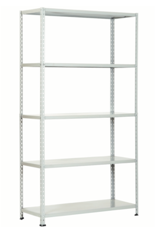 Kit scaffali alleggerito 5 ripiani Prometal Alfaworld
