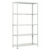 Kit scaffali alleggerito 5 ripiani Prometal Alfaworld