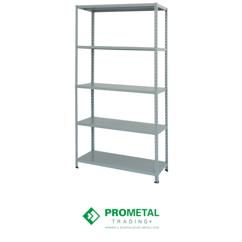 Scaffale in metallo cm 100x40x200 h Prometal Alfaworld