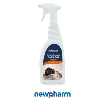 Repellente topi e ratti spray 750 ml Newpharm Alfaworld