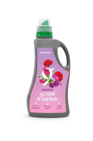 Concime gerani e surfinie liquido concentrato 1 kg Newpharm
