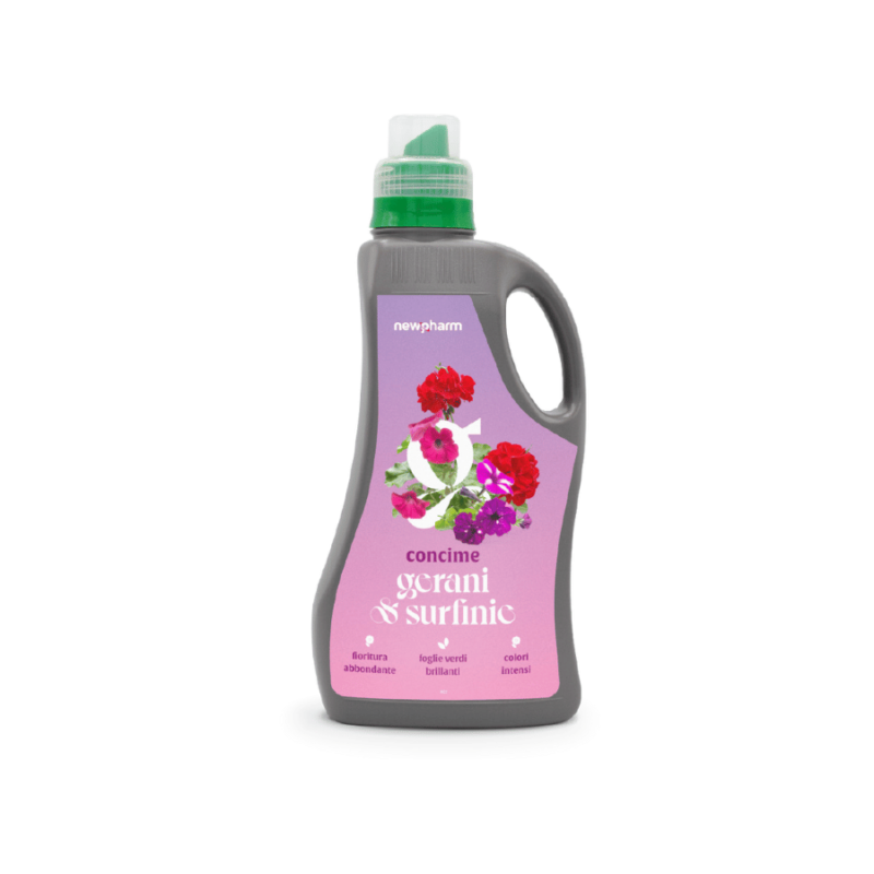 Concime gerani e surfinie liquido concentrato 1 kg Newpharm