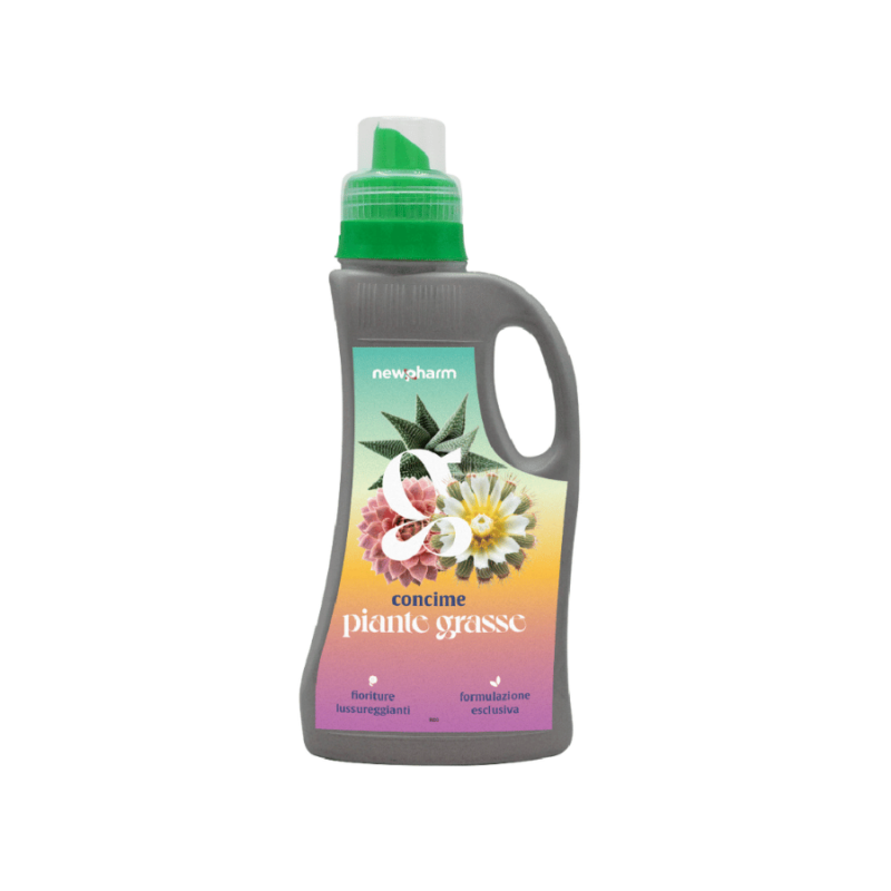 Concime piante grasse liquido concentrato 500 gr Newpharm